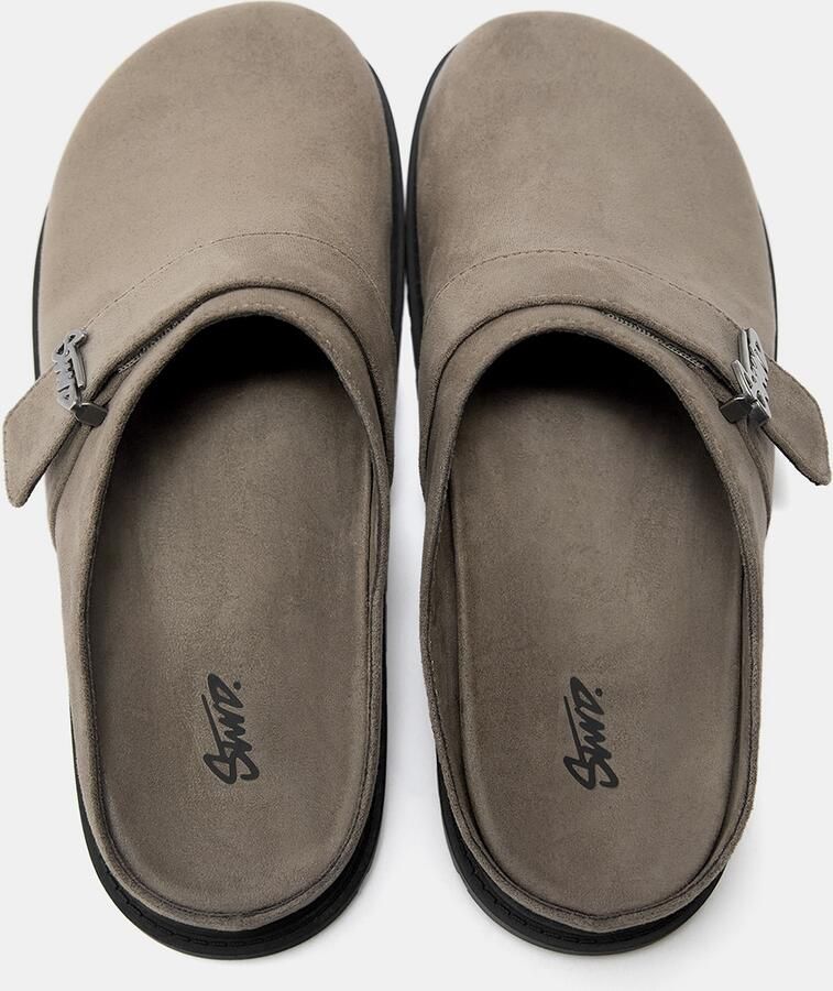 Pull&Bear Muiltjes 'STWD' taupe - Foto 2