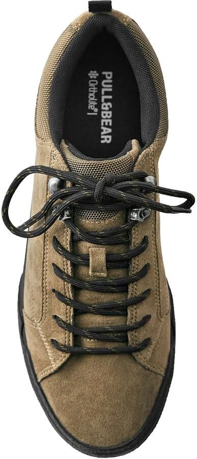 Pull&Bear Sneakers laag 'BAMBA' cappuccino - Foto 4