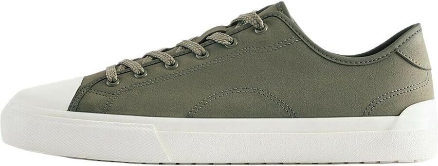 Pull&Bear Sneakers laag 'BAMBA' groen