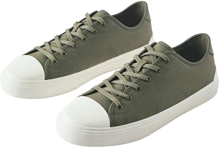 Pull&Bear Sneakers laag 'BAMBA' groen - Foto 3