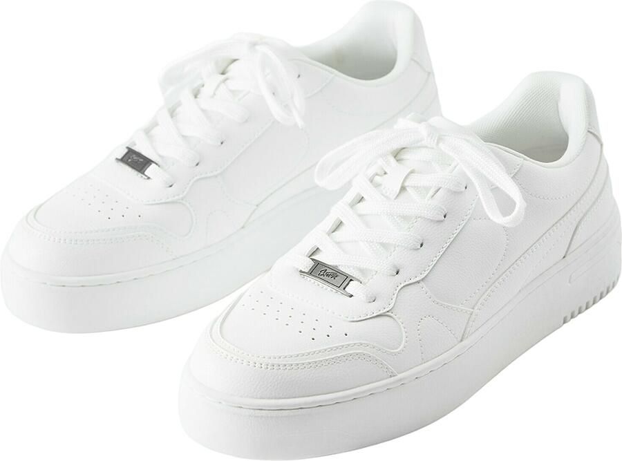 Pull&Bear Sneakers laag 'BAMBA' wit - Foto 3