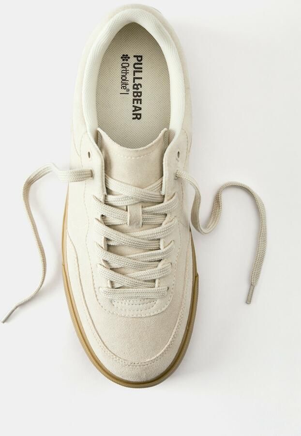 Pull&Bear Sneakers laag crème - Foto 3