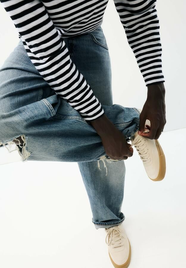 Pull&Bear Sneakers laag crème - Foto 2