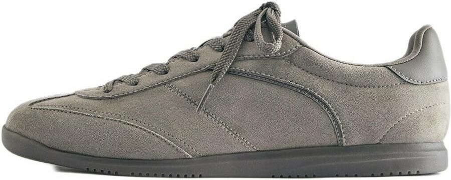 Pull&Bear Sneakers laag rookgrijs