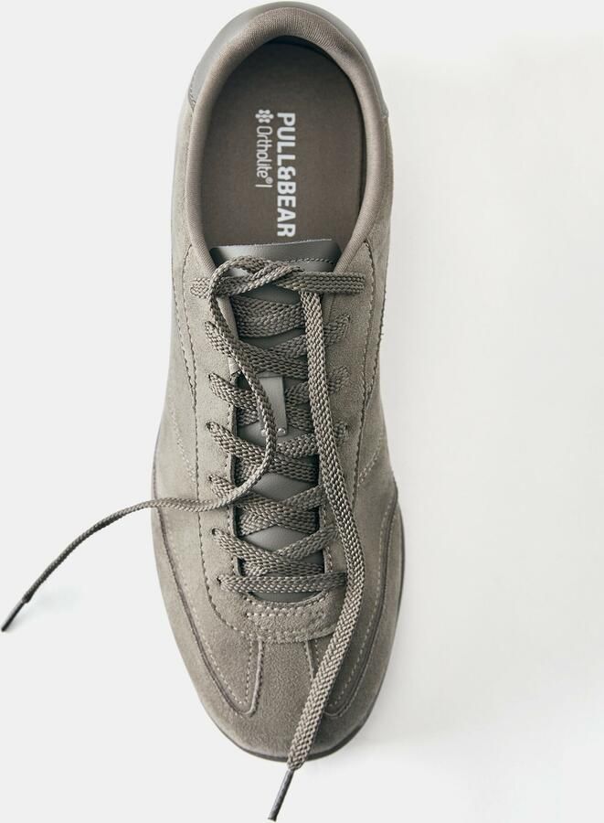 Pull&Bear Sneakers laag rookgrijs - Foto 3