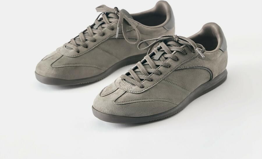 Pull&Bear Sneakers laag rookgrijs - Foto 4