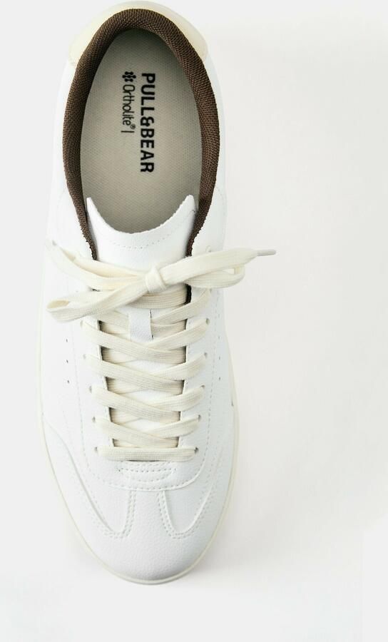 Pull&Bear Sneakers laag wit - Foto 4