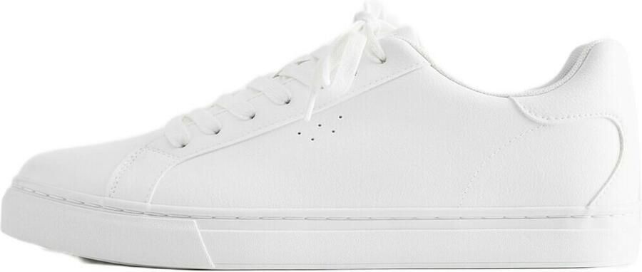 Pull&Bear Sneakers laag wit