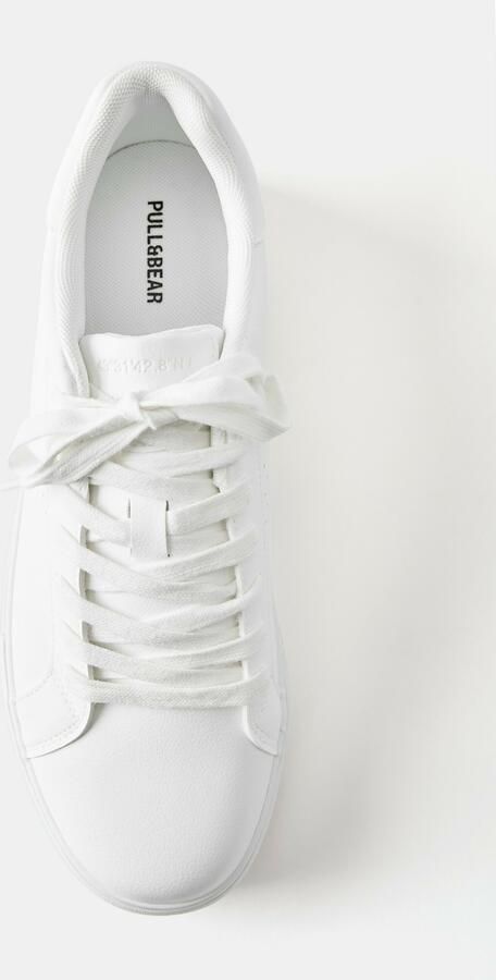 Pull&Bear Sneakers laag wit - Foto 4