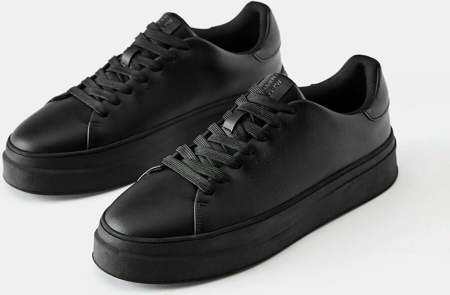 Pull&Bear Sneakers laag zwart - Foto 3