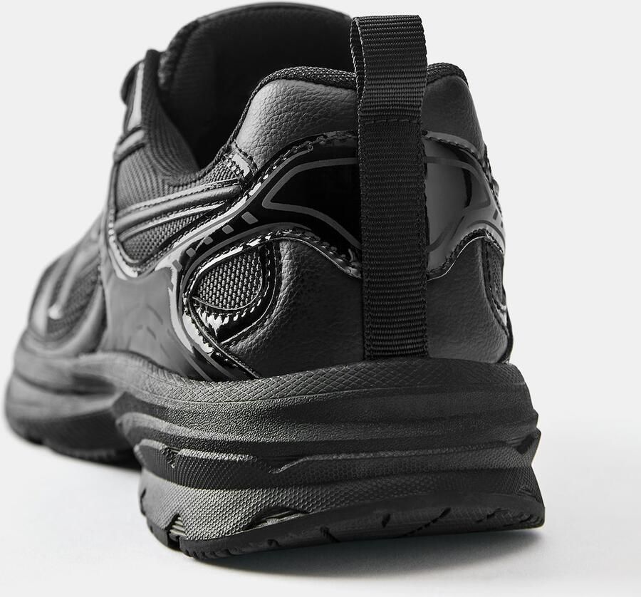 Pull&Bear Sneakers laag zwart - Foto 2