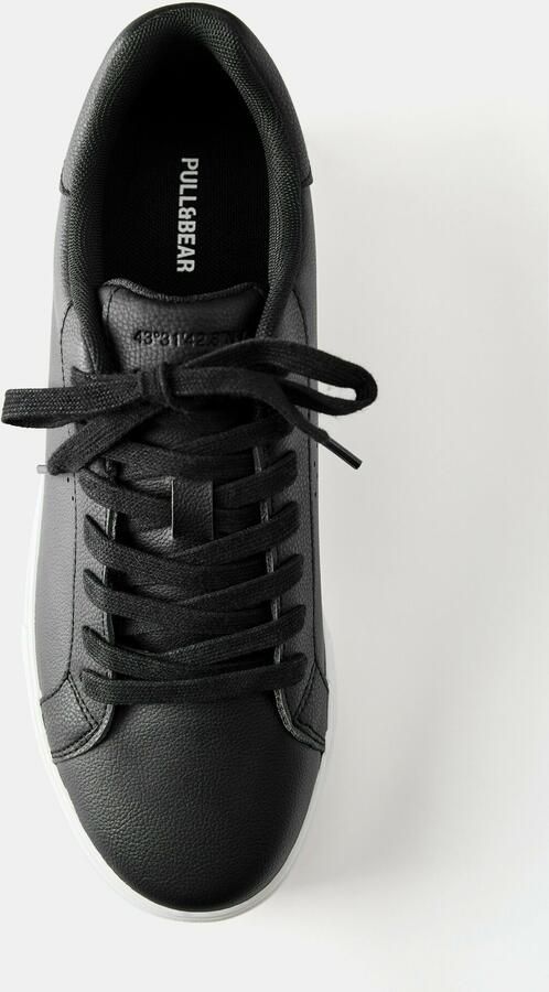 Pull&Bear Sneakers laag zwart - Foto 4