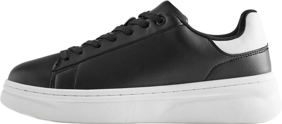 Pull&Bear Sneakers laag zwart wit