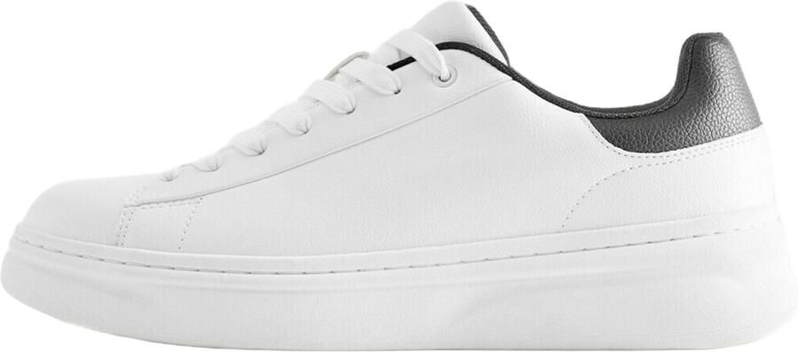 Pull&Bear Sneakers laag zwart wit