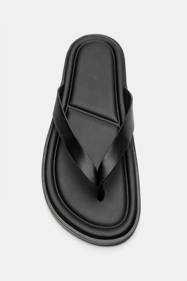 Pull&Bear Teenslippers zwart - Foto 2