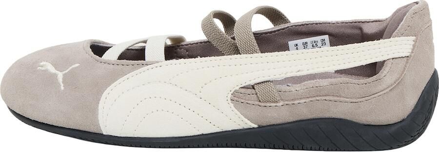 PUMA Ballerina met riempjes 'Speedcat' crème taupe - Foto 6