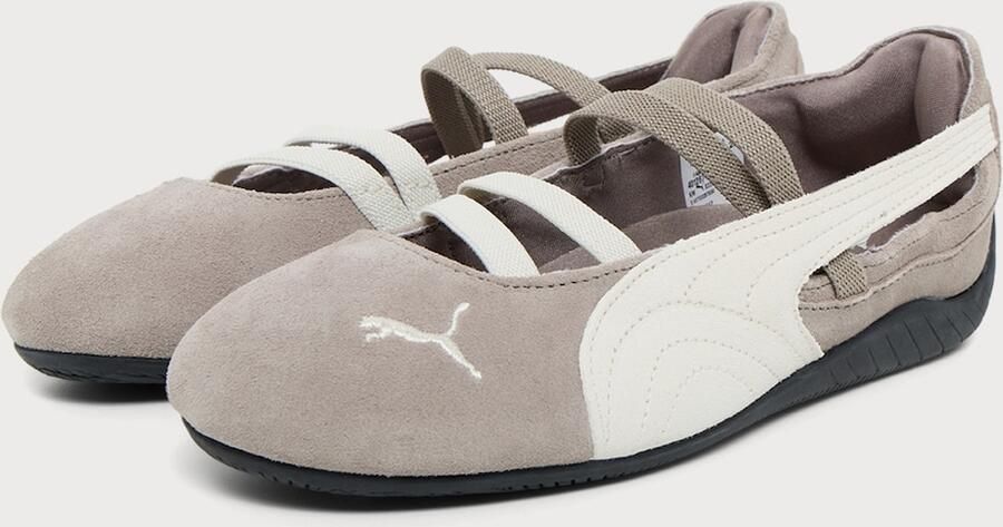 PUMA Ballerina met riempjes 'Speedcat' crème taupe - Foto 2