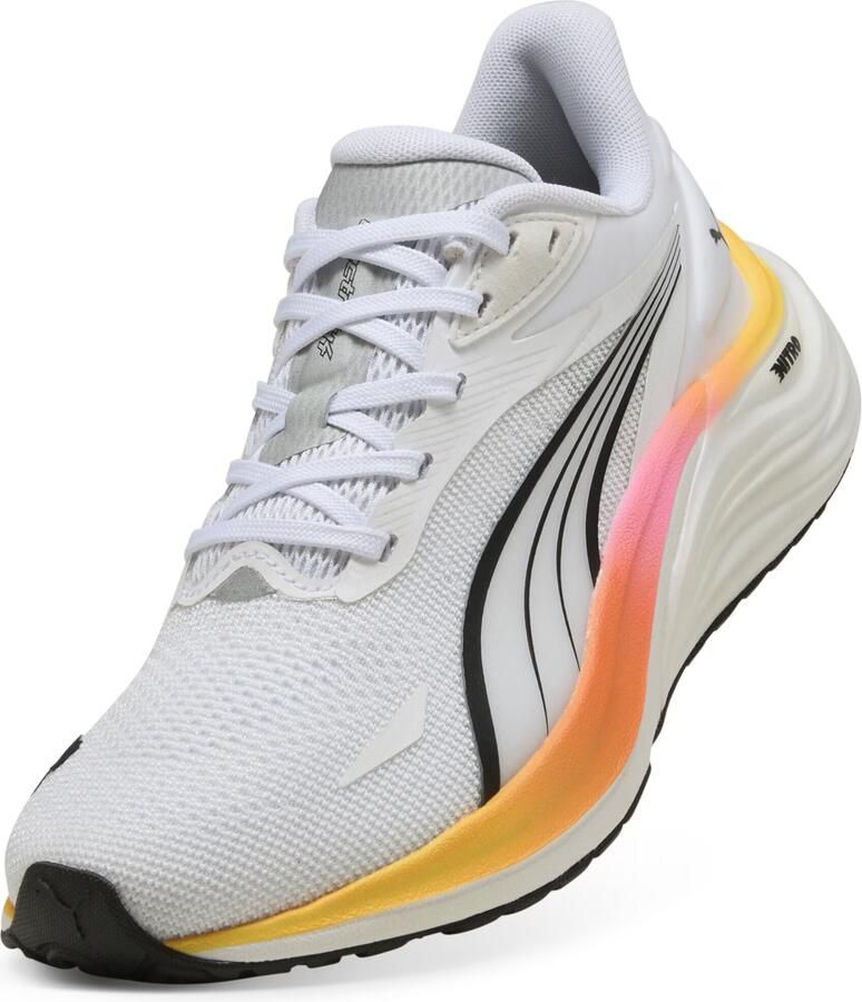 PUMA Electrify NITRO 4 hardloopschoenen dame 310788 24 White Sun Sream Poison Pink - Foto 6