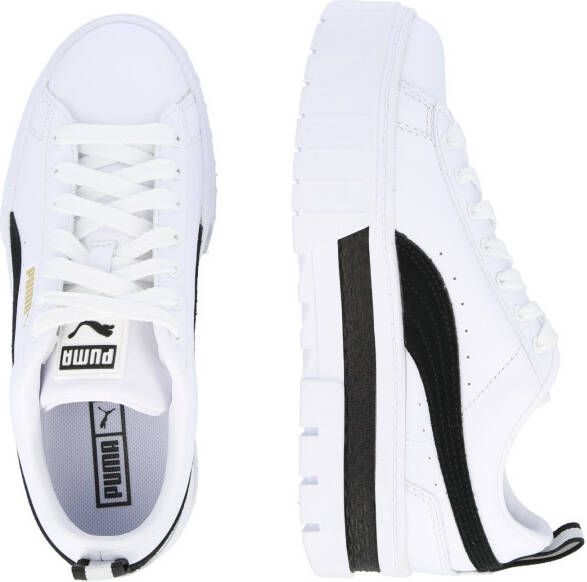 Puma Mayze Lth Wn's Fashion sneakers Schoenen white black maat: 37.5 beschikbare maaten:36 37.5 38.5 40.5 41 42 - Foto 16