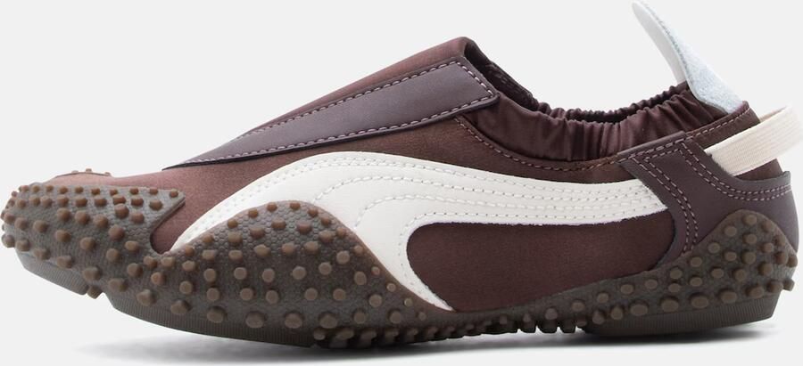 PUMA Sneakers laag 'Mostro Move Venus' chocoladebruin wit