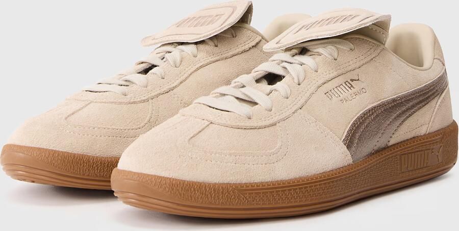 Puma Palermo Premium Metallic desert gum Suede Dames - Foto 7