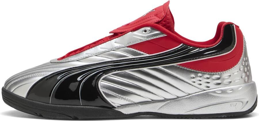 Puma V1per Goalgetter Heren Schoenen Zilver Maat: 40.5 Leer Foot Locker