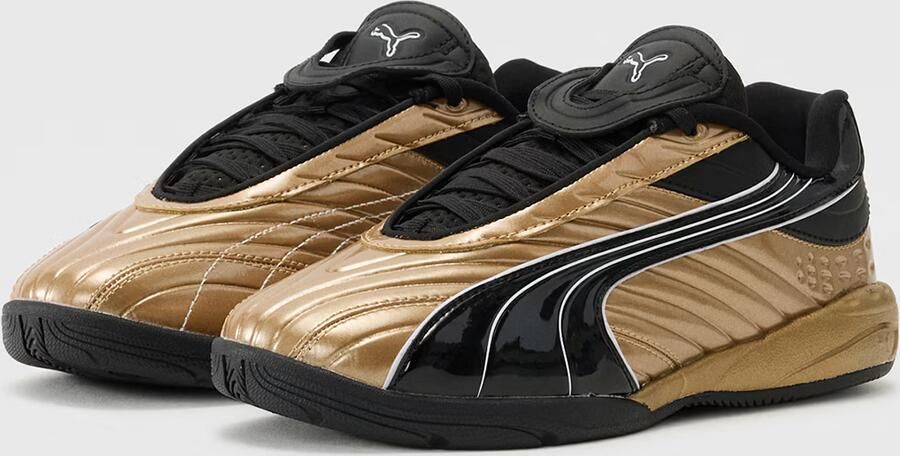 Puma V1per Goalgetter Heren Schoenen Goud Maat: 40.5 Leer Foot Locker - Foto 6