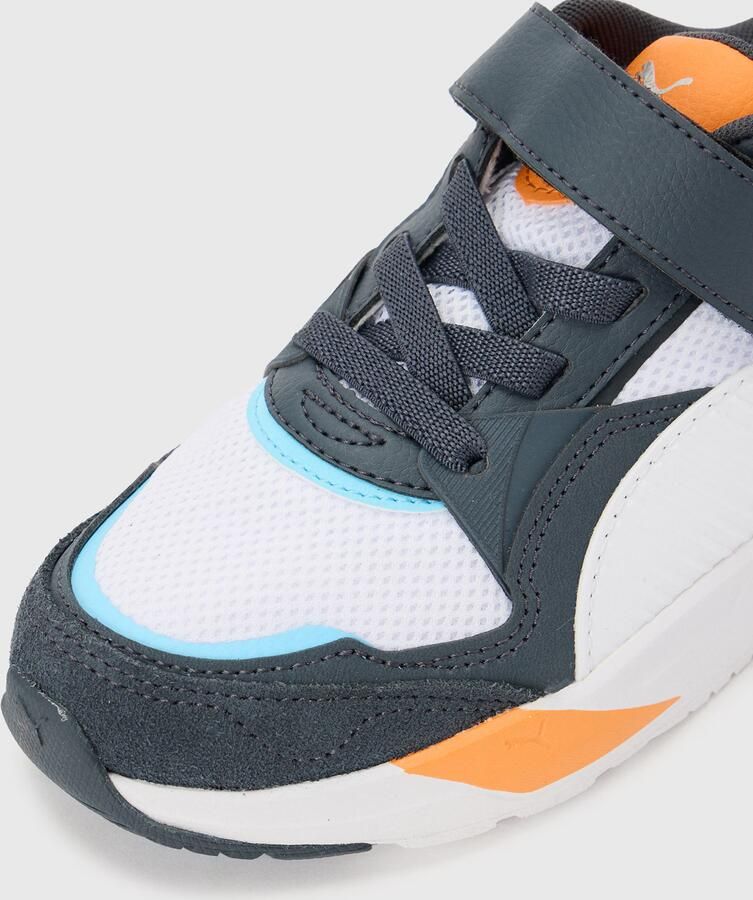 PUMA Sneakers lichtblauw antraciet oranje wit - Foto 17