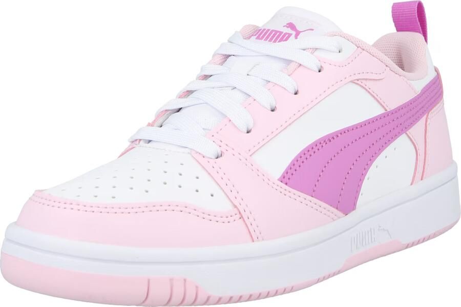 PUMA Rebound V6 Lo Jr Unisex Sneakers Pearl Pink-Mauve Pop- White - Foto 5