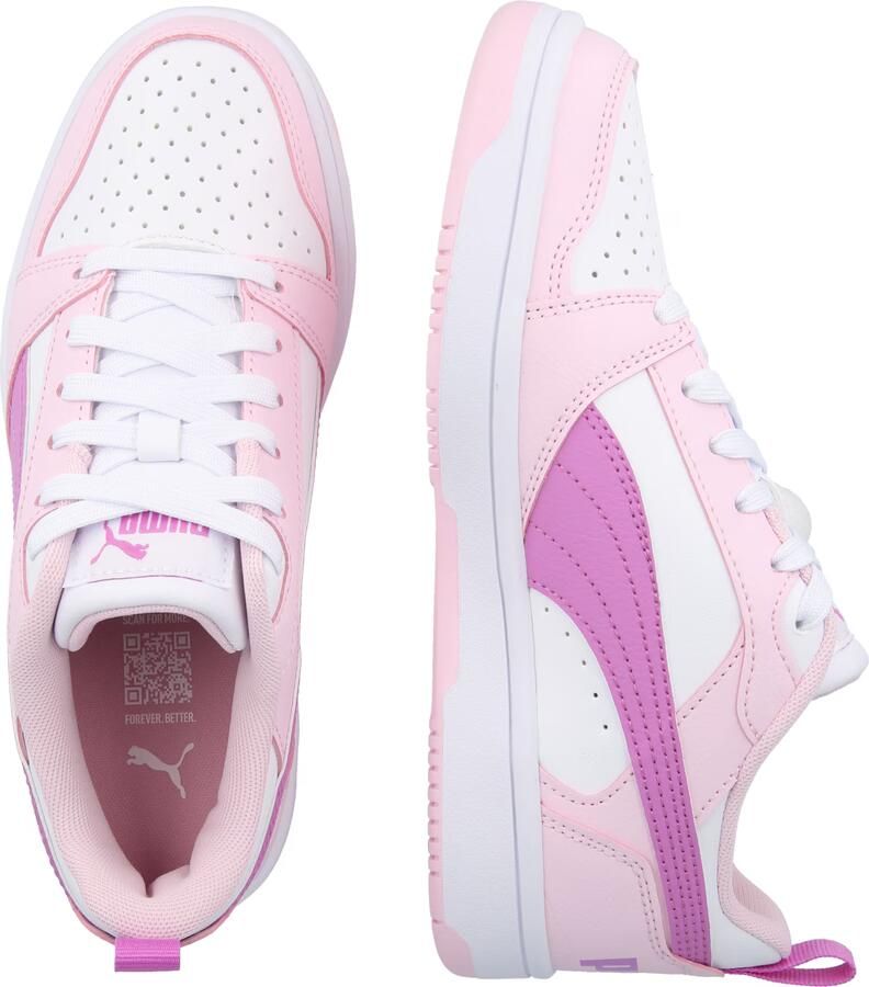 PUMA Rebound V6 Lo Jr Unisex Sneakers Pearl Pink-Mauve Pop- White - Foto 6