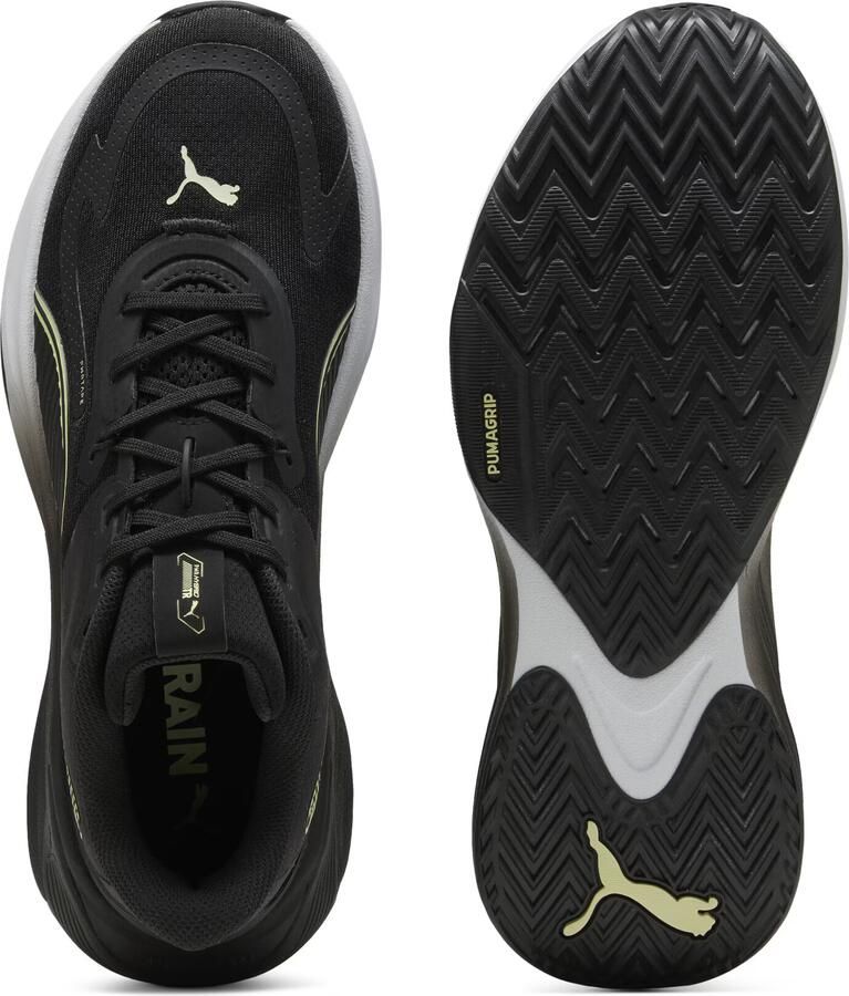Puma PWR Hybrid hardloopschoenen zwart wit geel - Foto 5