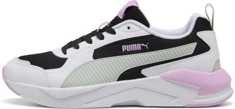 PUMA Sportschoen 'X-Ray 4 Light' pastelgroen rosa zwart wit