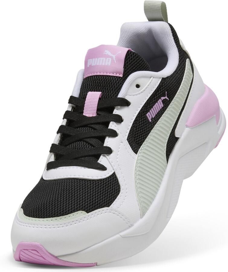 PUMA Sportschoen 'X-Ray 4 Light' pastelgroen rosa zwart wit - Foto 3