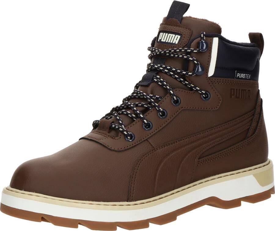PUMA Veterlaarsjes 'Desierto v3 Puretex' navy chocoladebruin