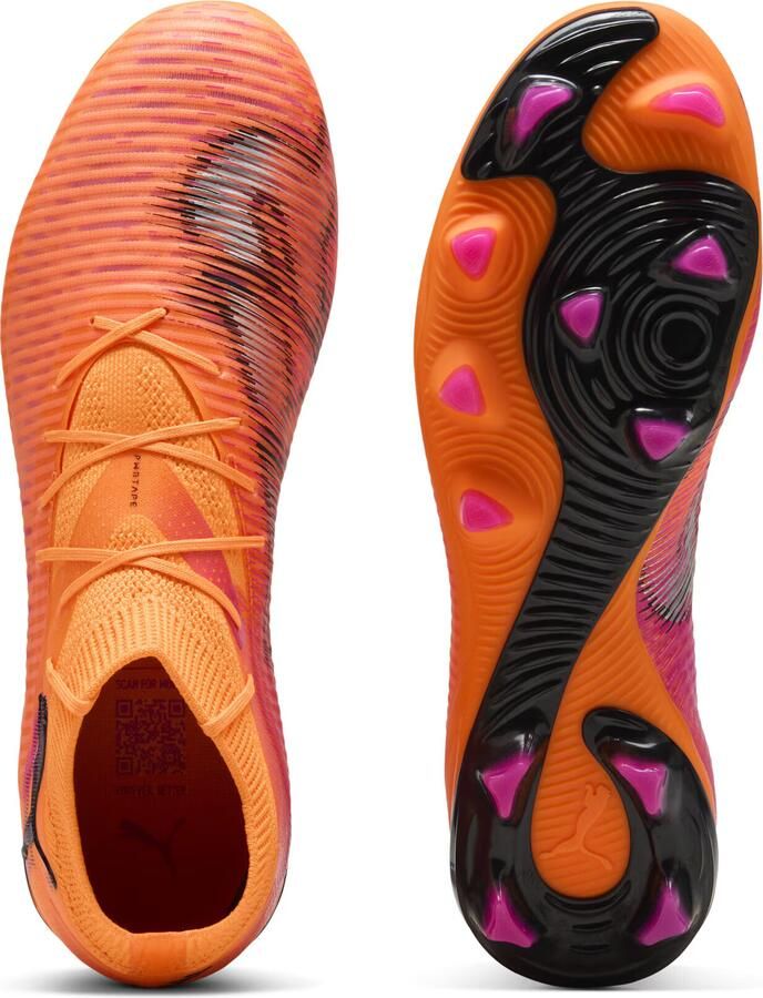 PUMA Voetbalschoen 'Future 8 Pro' oranje fuchsia vuurrood - Foto 6