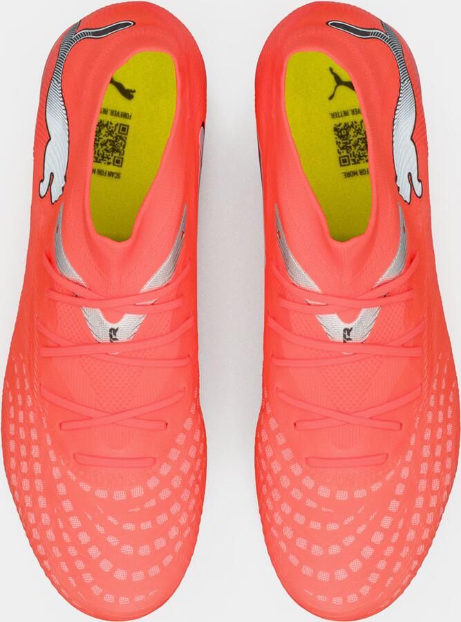 PUMA FUTURE 9 MATCH FG AG Unisex Sportschoenen Glowing Red- White- Black- Silver - Foto 9