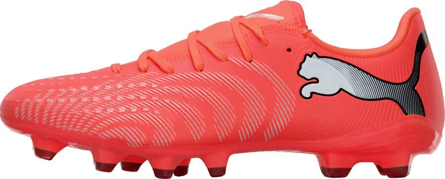 PUMA FUTURE 9 PLAY FG AG Unisex Sportschoenen Glowing Red- White- Black- Silver - Foto 9