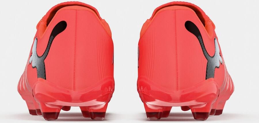 PUMA FUTURE 9 PLAY FG AG Unisex Sportschoenen Glowing Red- White- Black- Silver - Foto 12