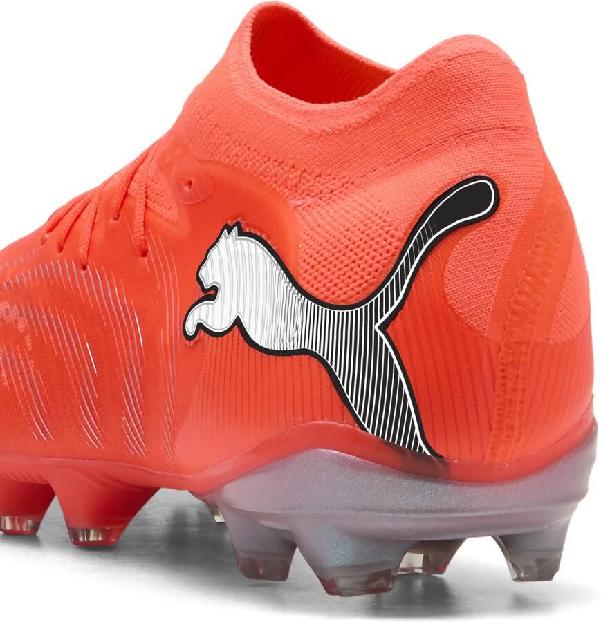 PUMA Future 9 Pro FG AG Unleashed Gloeiend rood Wit Zwart Zilver Dames - Foto 3