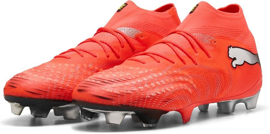 PUMA Future 9 Ultimate FG Unleashed Gloeiend rood Wit Zwart Zilver Dames - Foto 6