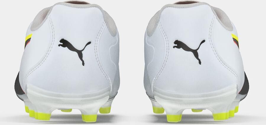 PUMA Voetbalschoen 'KING 20 PLAY' geel rood zwart wit - Foto 7