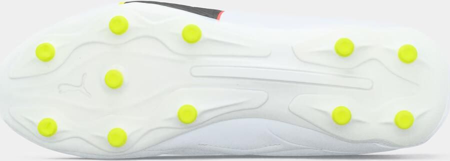 PUMA Voetbalschoen 'KING 20 PLAY' geel rood zwart wit - Foto 9