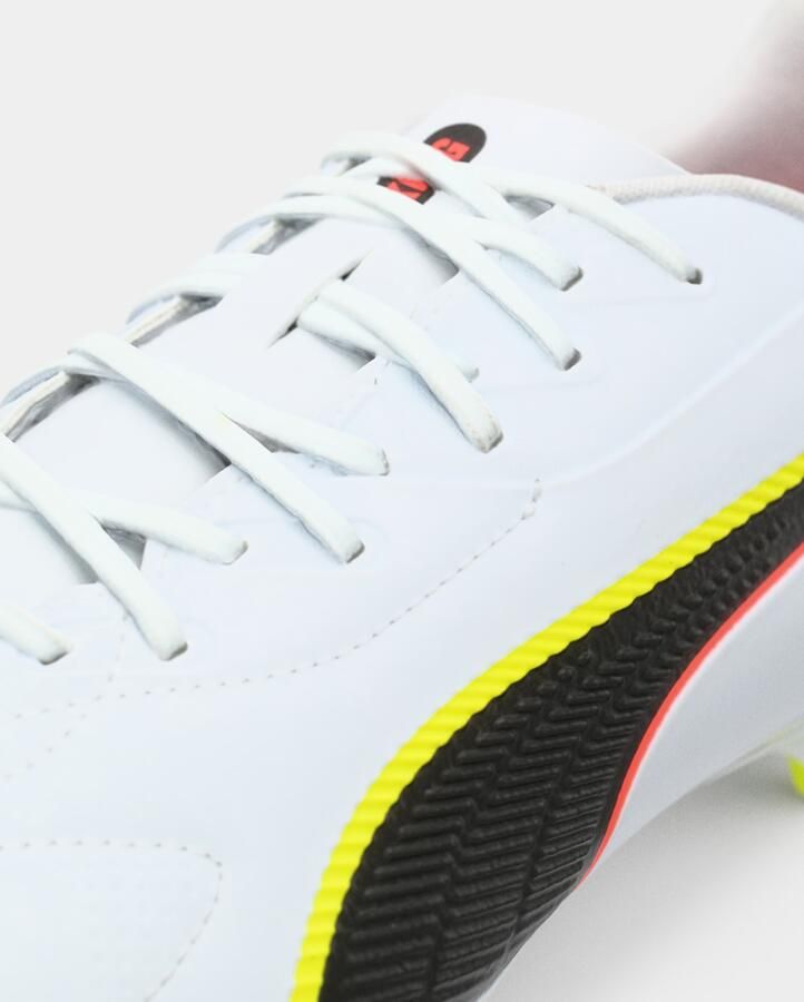 PUMA Voetbalschoen 'KING 20 PLAY' geel rood zwart wit - Foto 5