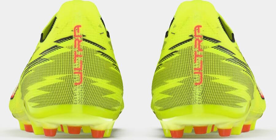 PUMA Voetbalschoen 'ULTRA 6 MATCH' limoen rood zwart - Foto 5