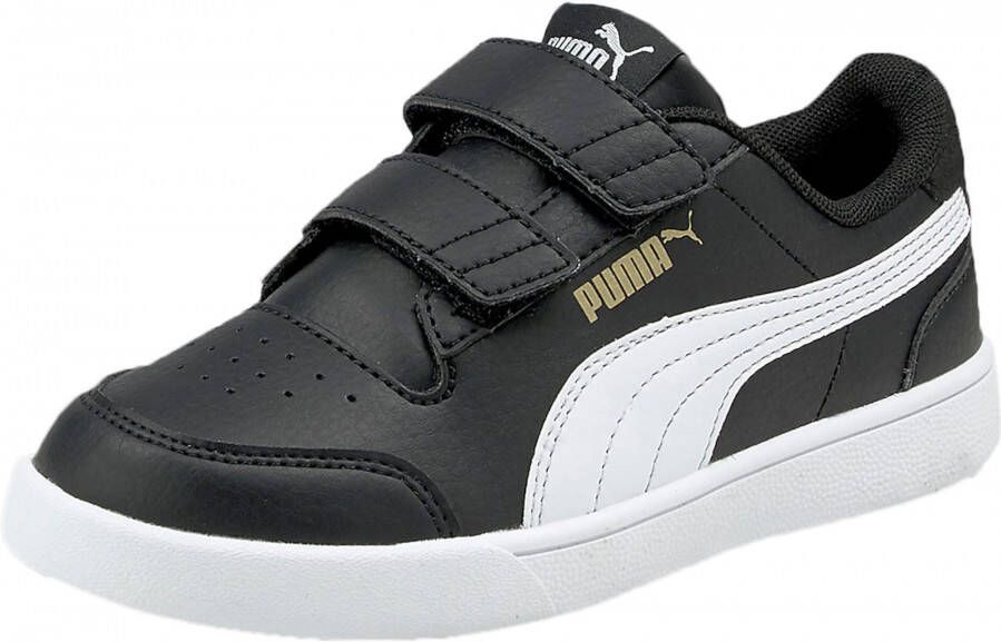 PUMA Shuffle V kinder sneakers Zwart Uitneembare zool - Foto 5
