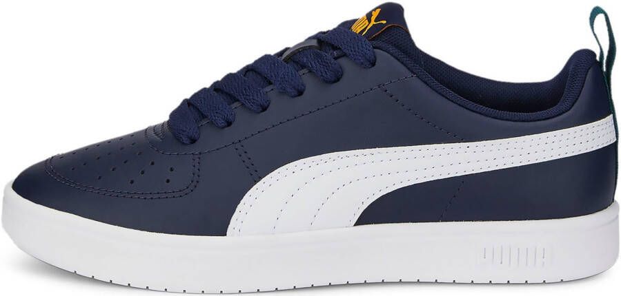 PUMA Rickie Junior Sneakers ) Donkerblauw Wit - Foto 4