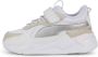 PUMA Rs-x Metallic Ac Lage sneakers Leren Sneaker Wit - Thumbnail 3