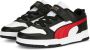 PUMA RBD Game Low AC+PS Unisex Sneakers White ForAllTimeRed Black Gold - Thumbnail 6