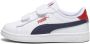 Puma Smash 3.0 sneakers wit donkerblauw rood Imitatieleer 29 - Thumbnail 1