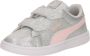 PUMA Smash 3.0 Glitz Glam V PS Sneakers Glacial Gray-Frosty Pink - Thumbnail 3